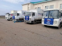 Автопоезд в с.Канлы-Туркеево