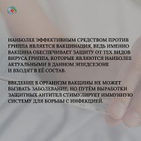 Правила профилактики гриппа
