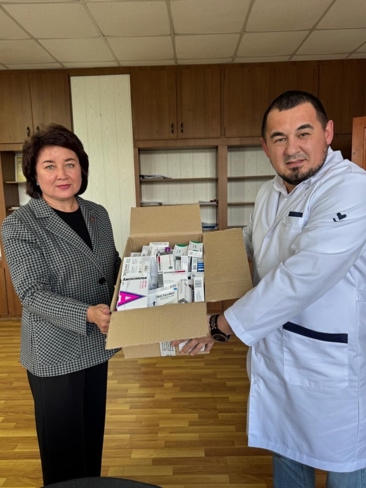 Сотрудники Буздякской ЦРБ вновь приняли участие в сборе гуманитарной помощи участникам специальной военной операции