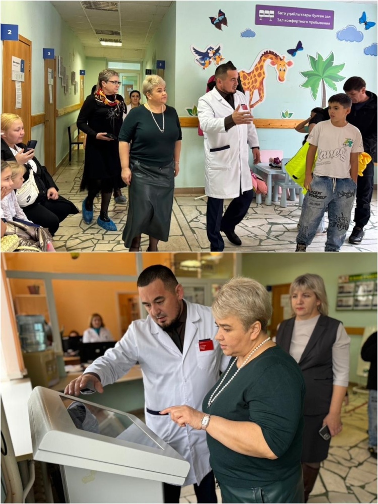 Уполномоченный по правам ребенка в Республике Башкортостан Ольга Панчихина посетила Буздякскую больницу