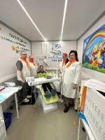 В рамках Территории женского счастья был организован стоматологический приём детей
