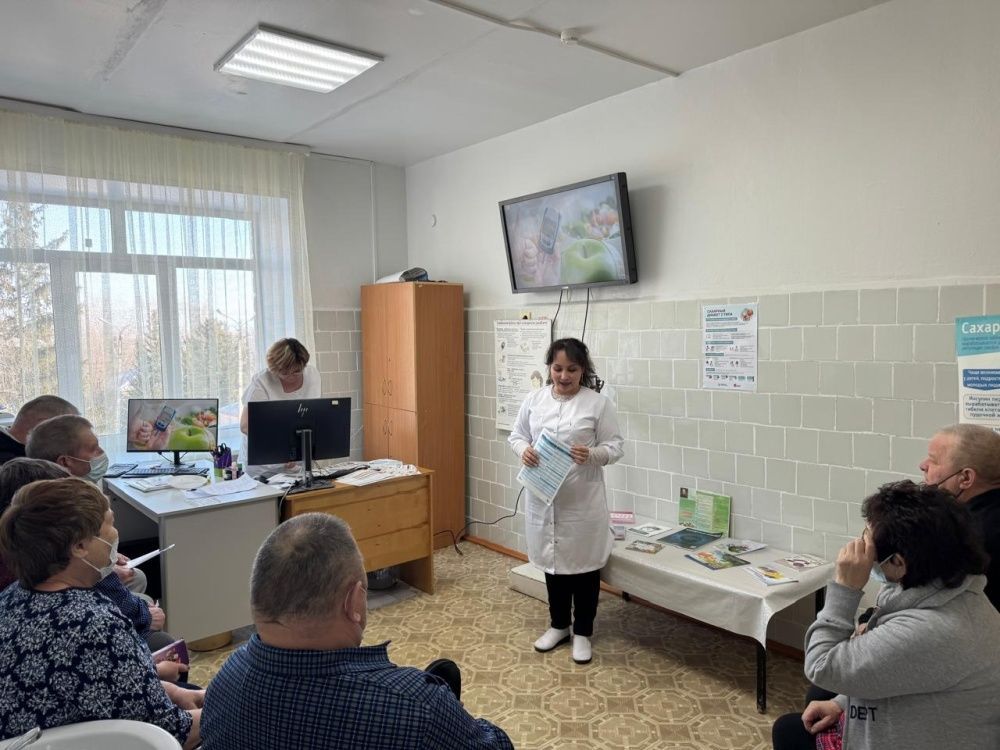 В Буздякской ЦРБ состоялось очередное занятие в школе здоровья "Сахарный диабет"