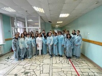 Сотрудники больницы провели профориентационное мероприятие для учащихся 10 классов