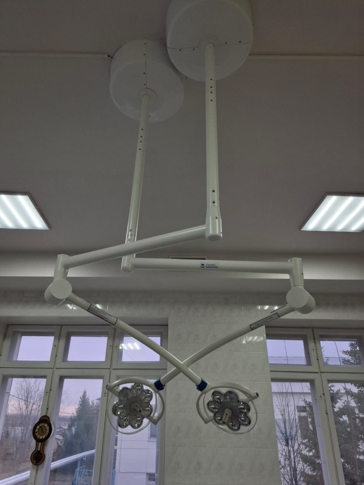 Буздякская центральная районная больница получила новые хирургические светильники