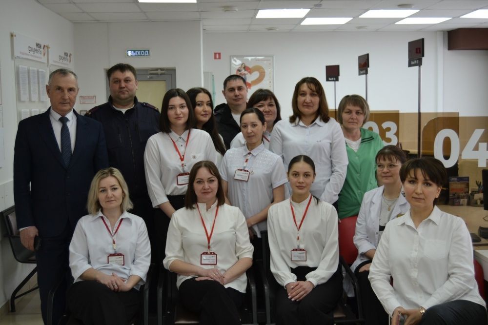 Лекция по принципам оказания первой неотложной медицинской помощи для сотрудников отделения РГАУ МФЦ села Буздяк 